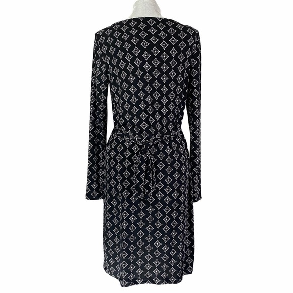 Banana Republic tie waist long sleeve dress size M - Picture 3 of 9
